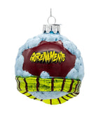 Gorenaments Evil Snowman Glass Ornament - Unique Vintage - Ornaments