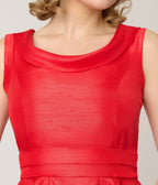 Heart of Haute Red Suzette Swing Dress - Unique Vintage - Womens, DRESSES, SWING