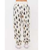 Heather Gray Cat Back Print Sweatpants - Unique Vintage - Womens, BOTTOMS, PANTS