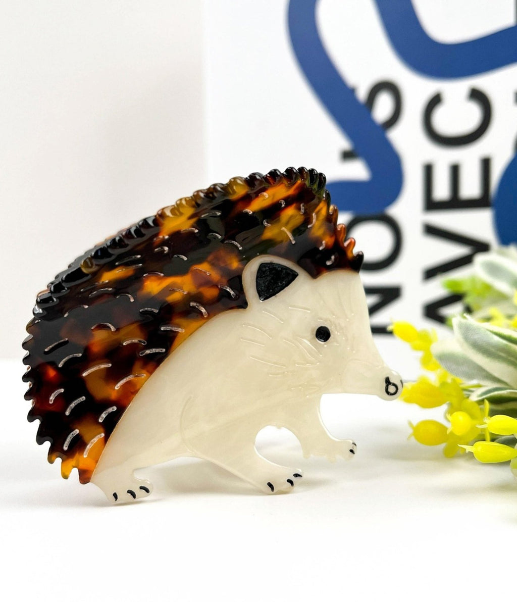 Hedgehog Hair Claw Clip - Unique Vintage - Womens, ACCESSORIES, HAIR