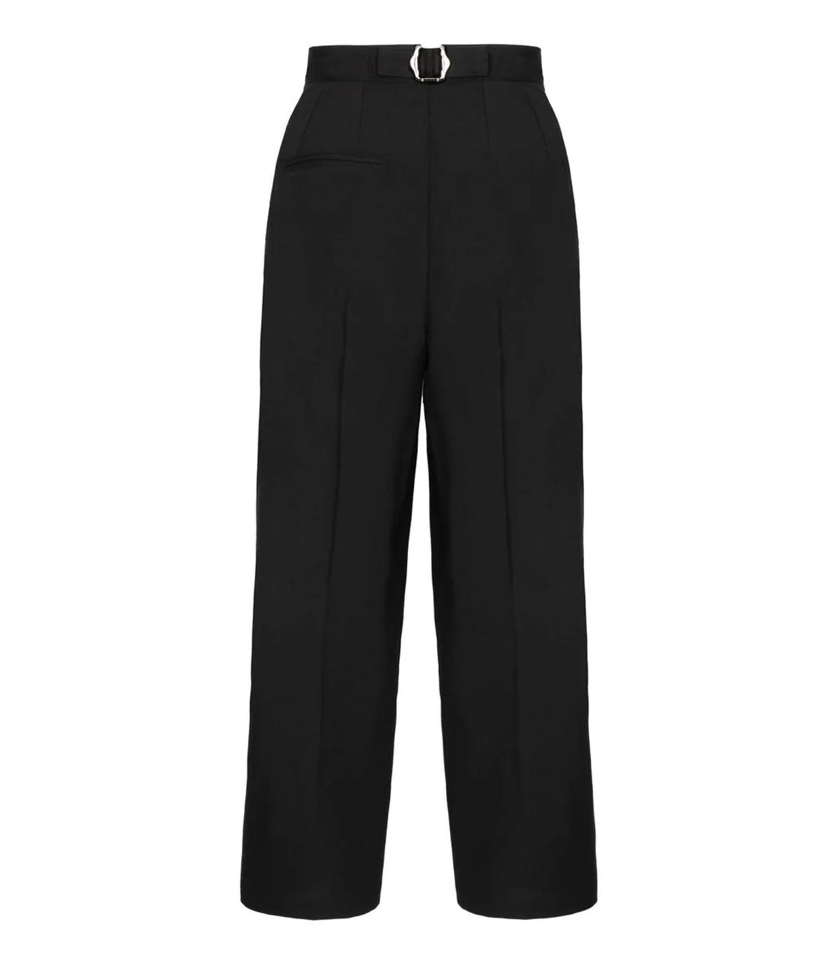 Hell Bunny Black Gothic Embroidered Elizabeth Trousers - Unique Vintage - Trousers