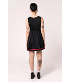 Hell Bunny Black Heart Cutout Lucie Mini Dress - Unique Vintage - Womens, DRESSES, A - LINE