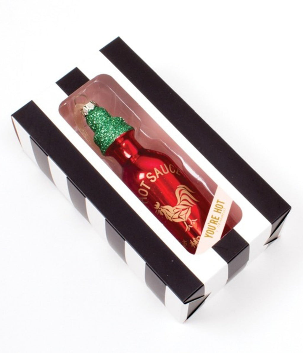 Hot Sauce Boxed Ornament - Unique Vintage - Womens, ACCESSORIES, GIFTS/HOME