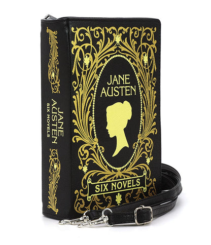 Jane Austen Novels Book Clutch Handbag - Unique Vintage - Womens, ACCESSORIES, HANDBAGS