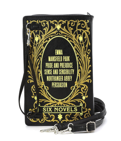 Jane Austen Novels Book Clutch Handbag - Unique Vintage - Womens, ACCESSORIES, HANDBAGS
