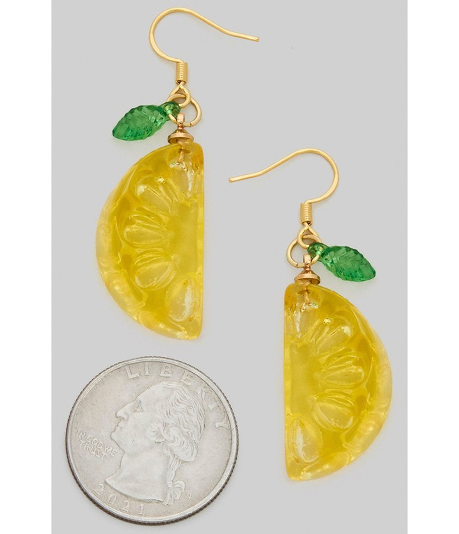 Juicy Lemon Drop Earrings - Unique Vintage - Womens, ACCESSORIES, JEWELRY