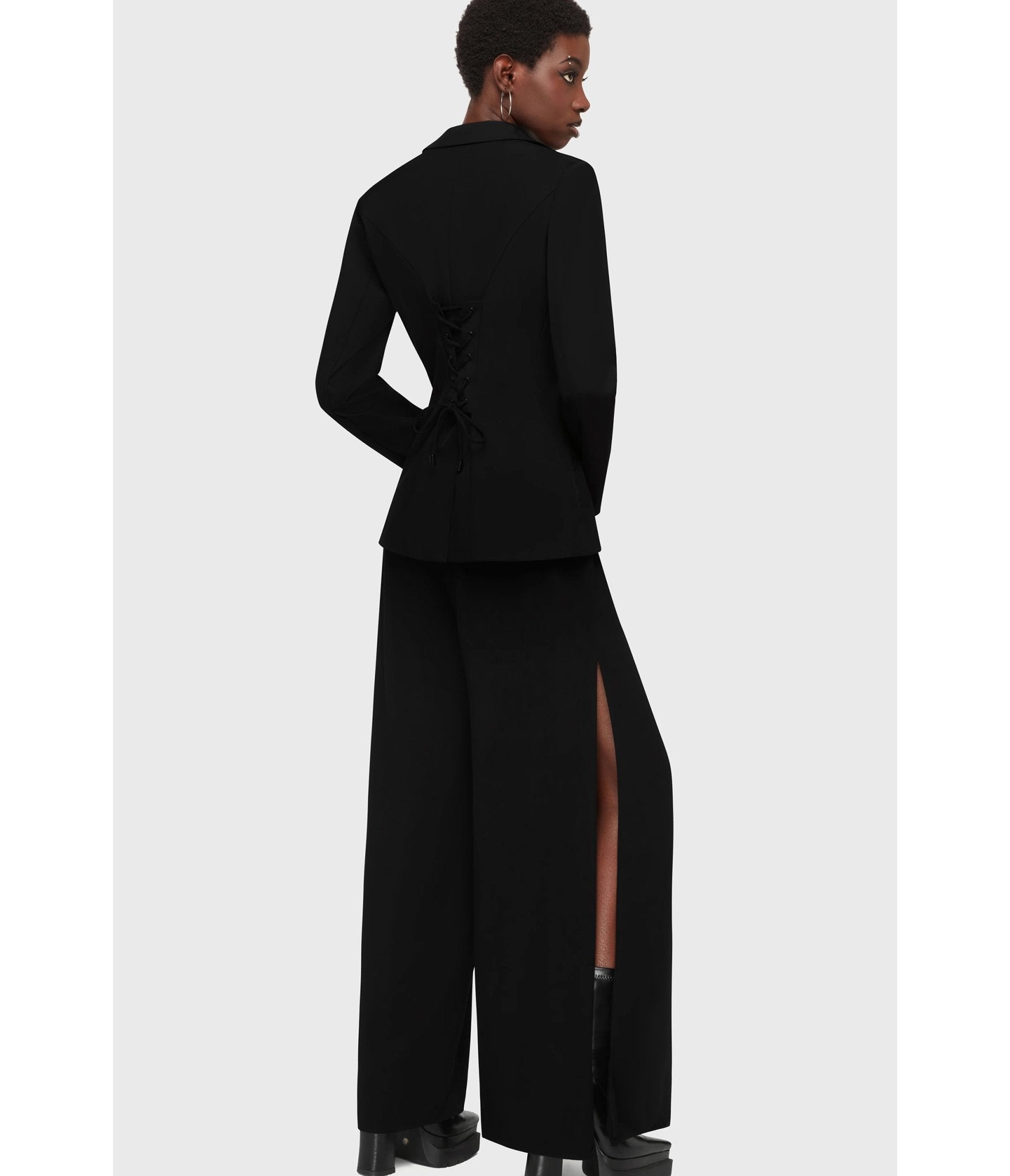 Kill Star Black Oblivienne Jacket - Unique Vintage - Womens, TOPS, OUTERWEAR