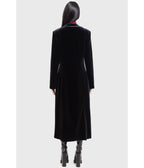 Kill Star Black Velvet Shadowborne Coat - Unique Vintage - Womens, TOPS, SWEATERS