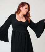 Kill Star Plus Size Black Eye Of Eris Hi - Low Dress - Unique Vintage - Womens, ACCESSORIES, HOSIERY