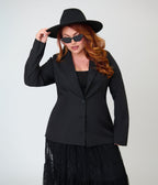 Kill Star Plus Size Black Oblivienne Jacket - Unique Vintage - Womens, TOPS, OUTERWEAR