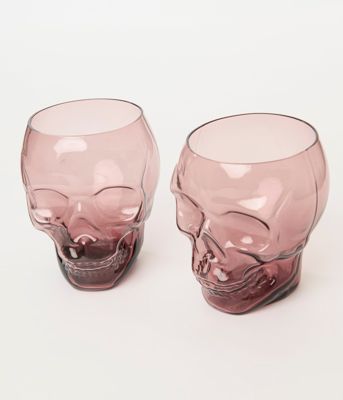 Killstar Plum Cranium Drinking Glasses - Unique Vintage - Womens, ACCESSORIES, GIFTS/HOME