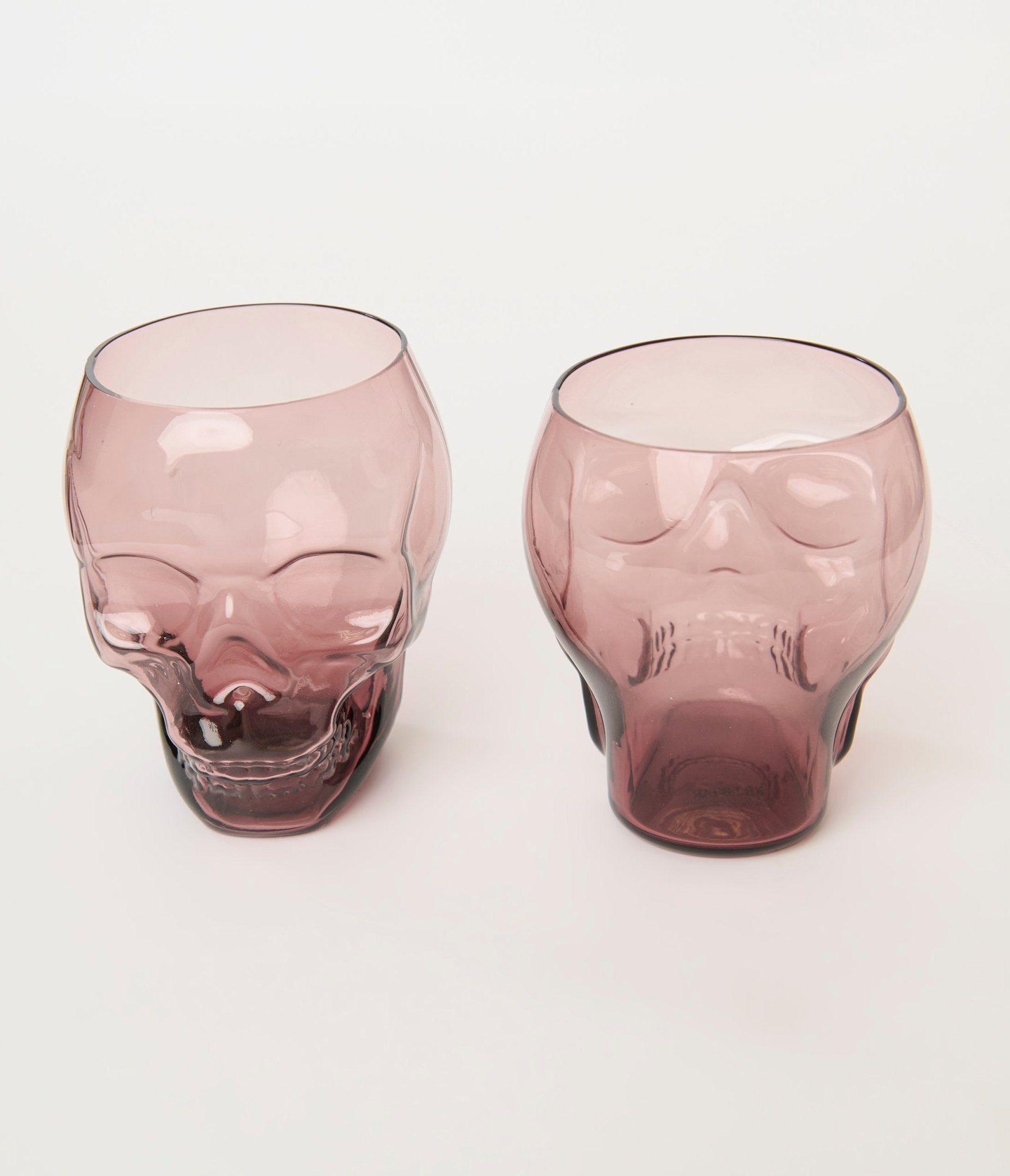Killstar Plum Cranium Drinking Glasses - Unique Vintage - Womens, ACCESSORIES, GIFTS/HOME