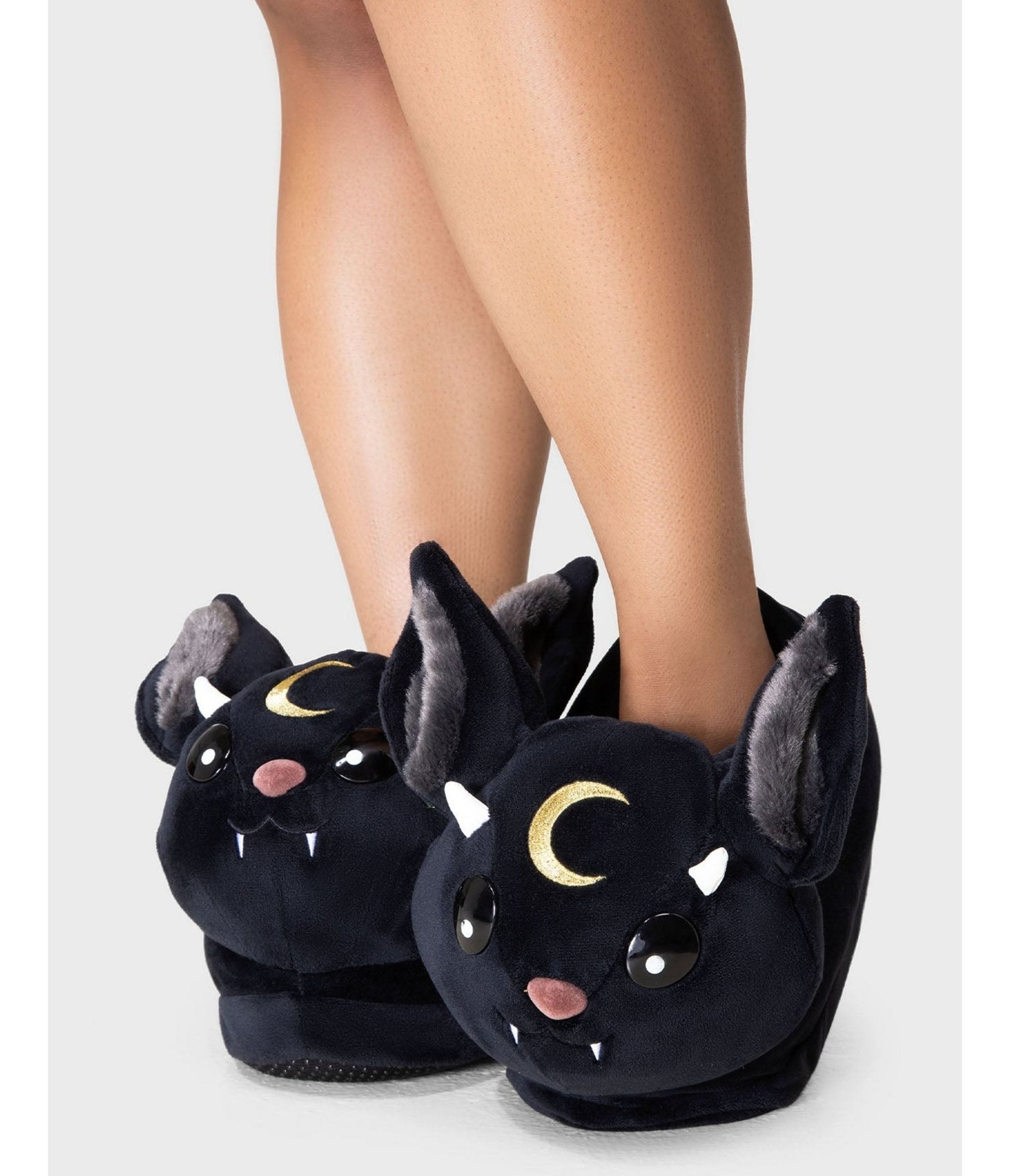 Killstar Vampir Slippers - Unique Vintage - Womens, SHOES, FLATS