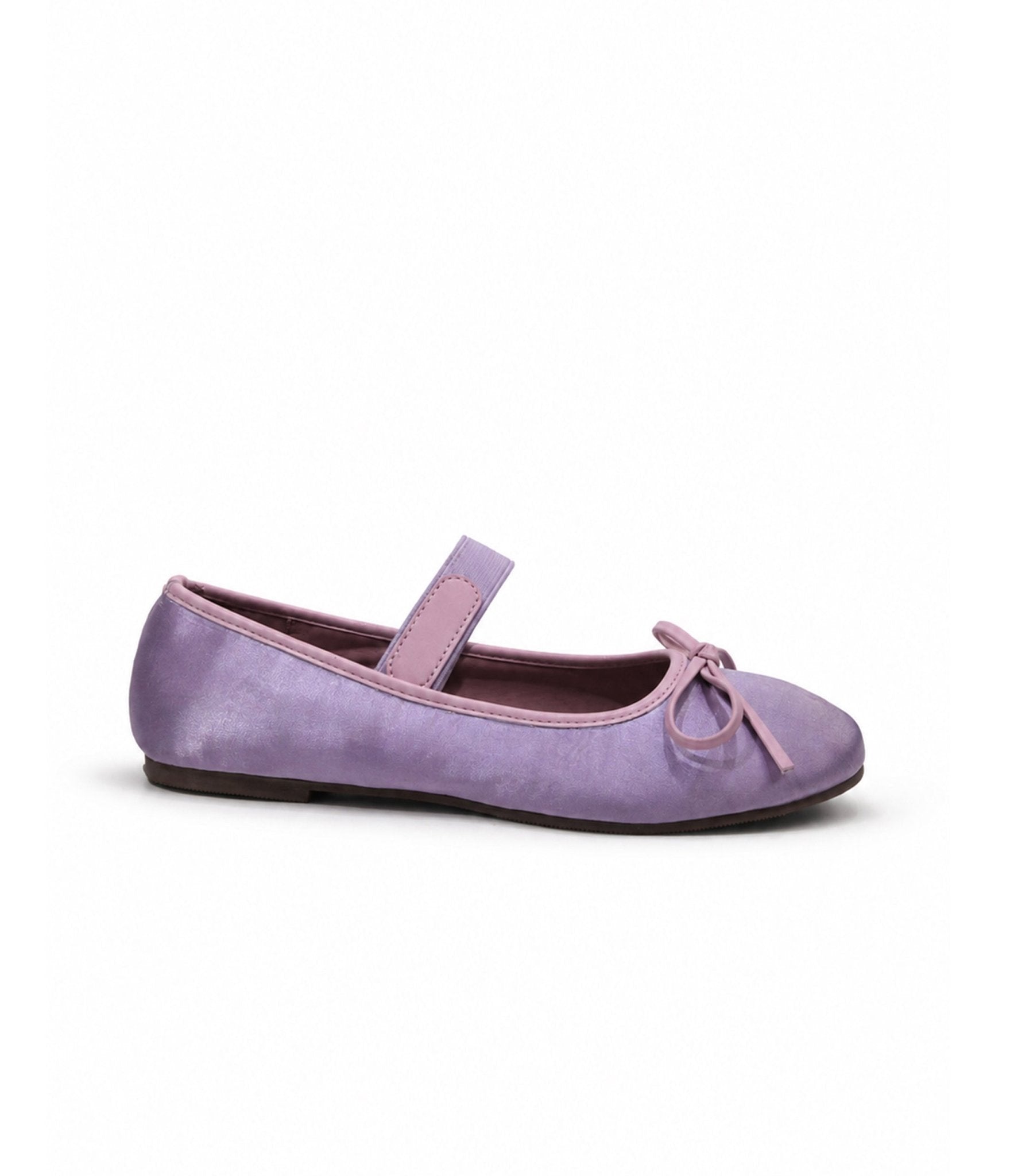 Lavender Satin Ballet Flats – Unique Vintage