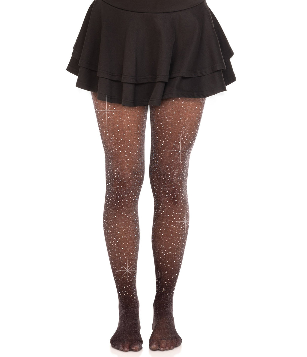 Leg Avenue Rhinestone Tights - Unique Vintage - 