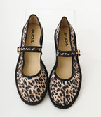 Leopard Print Flats - Unique Vintage - Womens, SHOES, FLATS