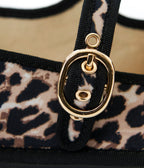 Leopard Print Flats - Unique Vintage - Womens, SHOES, FLATS