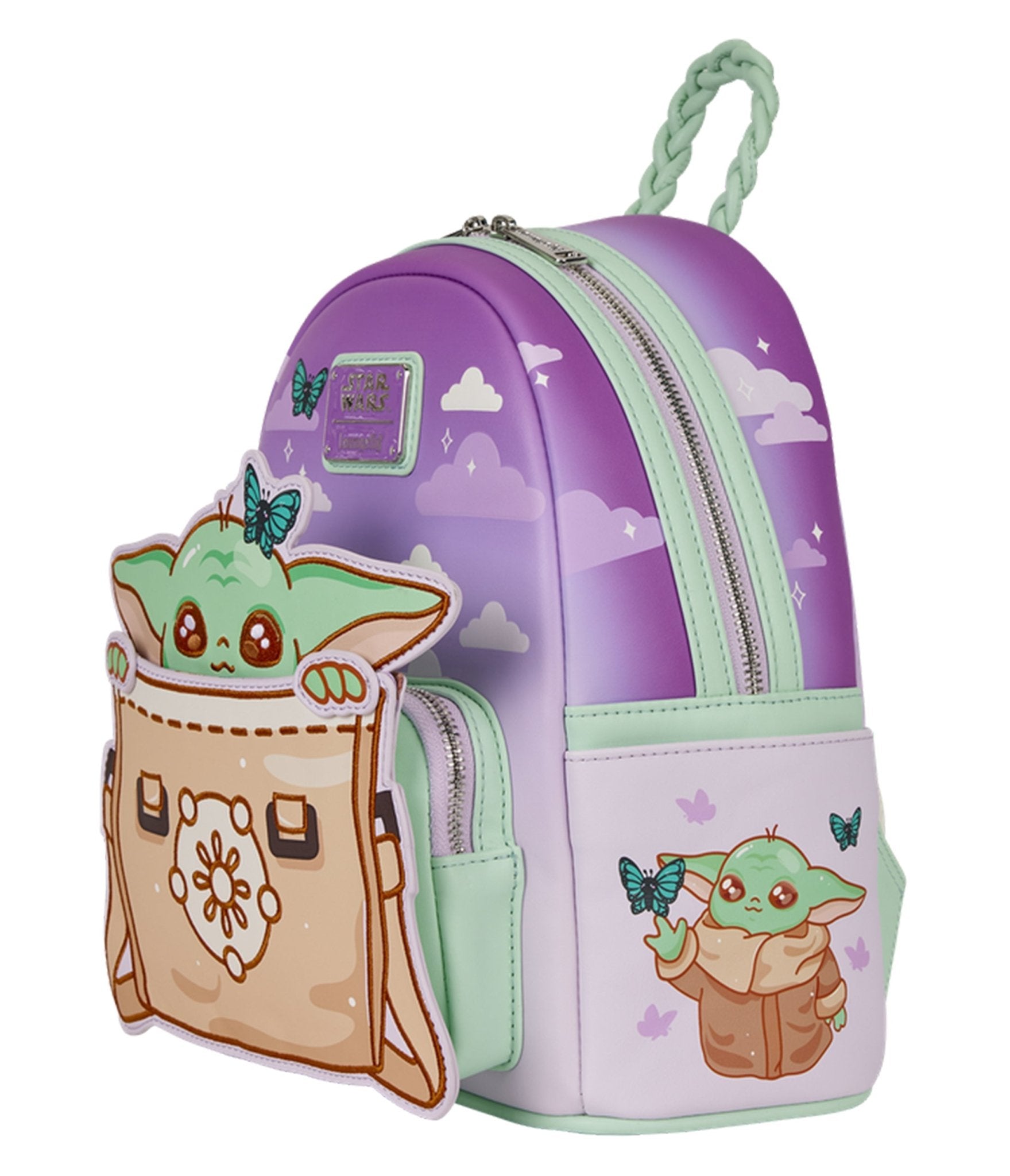 Loungefly Star Wars Grogu Mini Backpack - Unique Vintage - Womens, ACCESSORIES, HANDBAGS