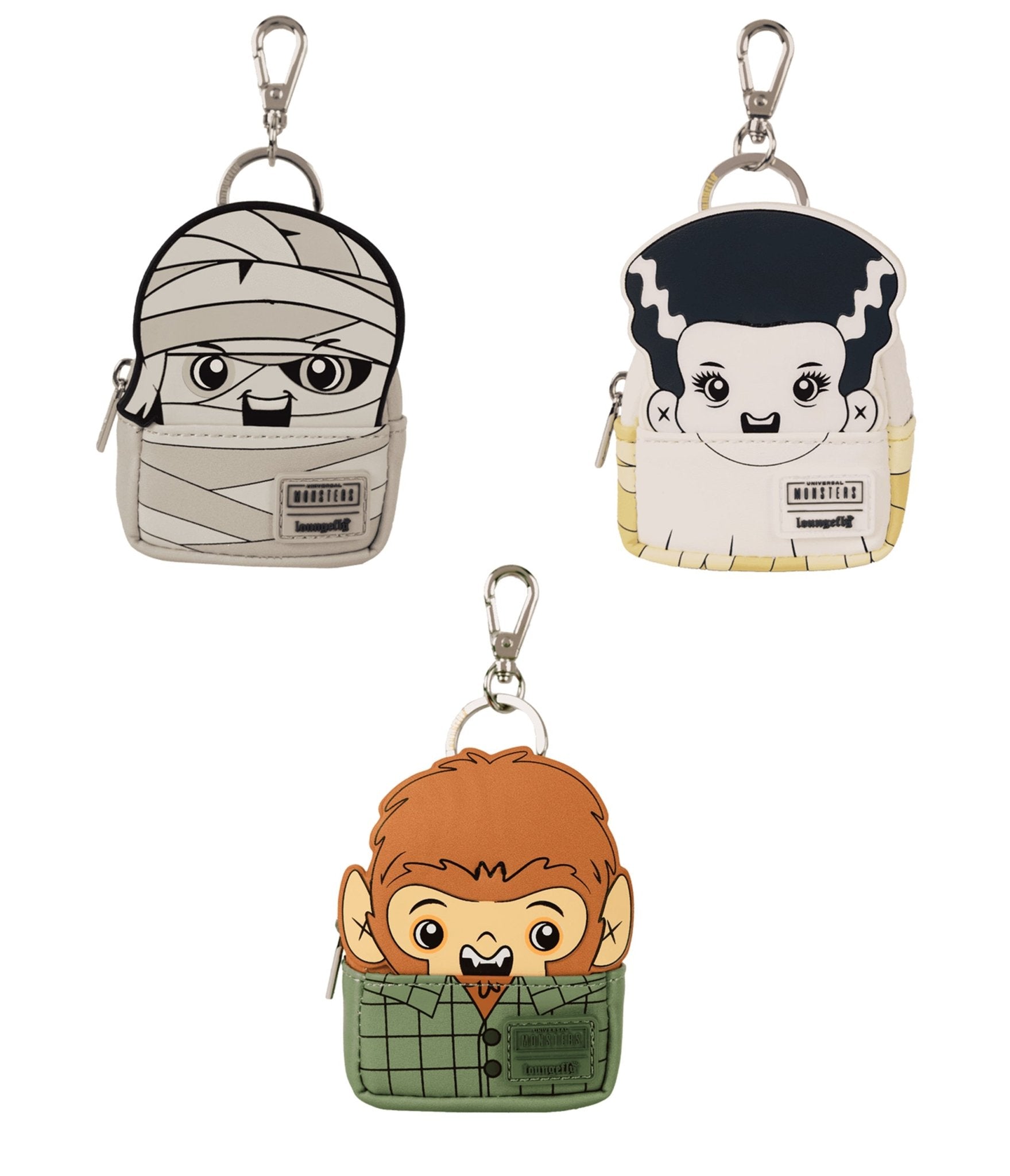 Loungefly Universal Monsters Cosplay Mystery Mini Backpack Keychain Charm - Unique Vintage - Womens, ACCESSORIES, HANDBAGS