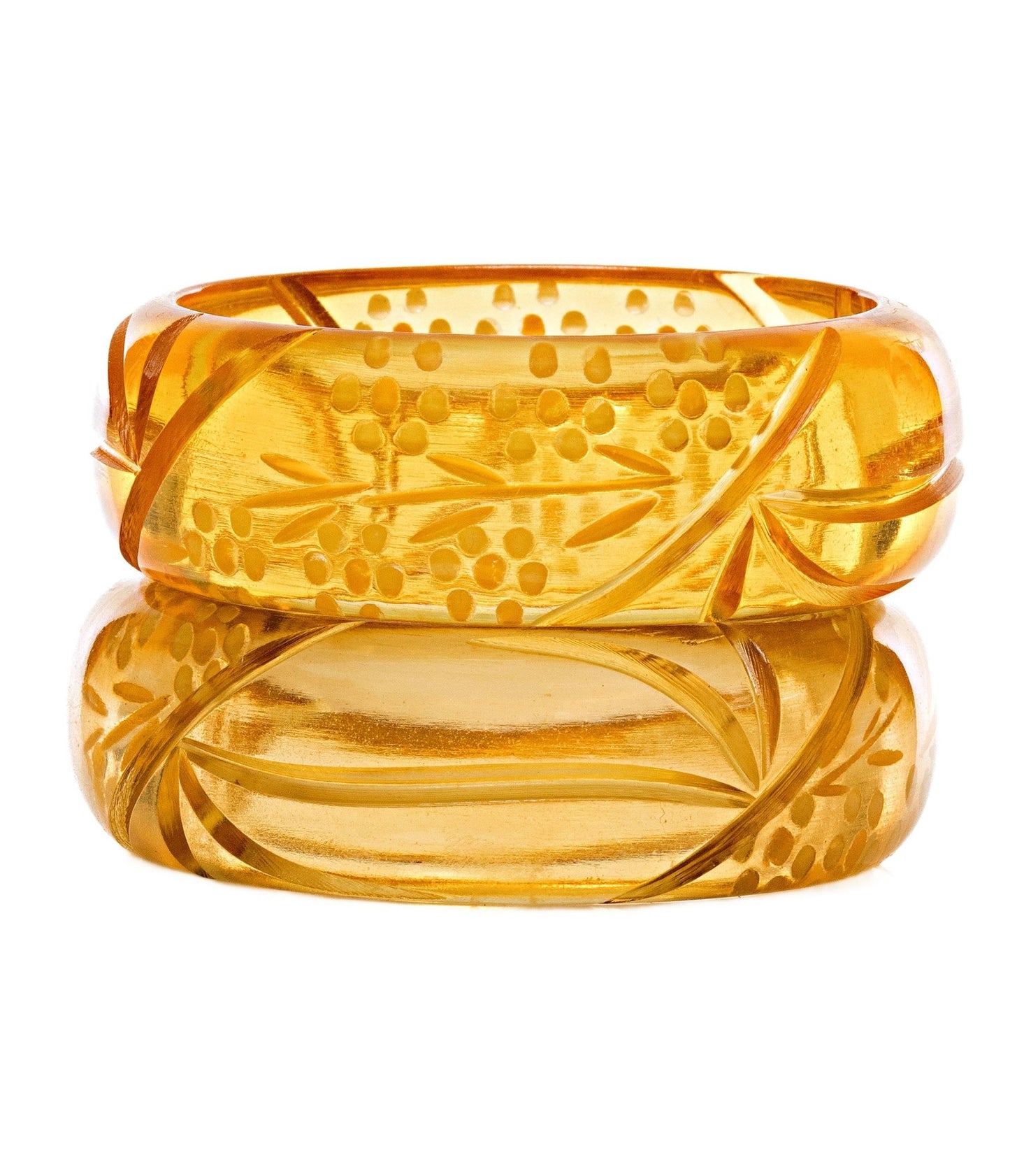 Lucky Lou Shoes The Darling Daffodil Bangle - Unique Vintage - Womens, ACCESSORIES, JEWELRY