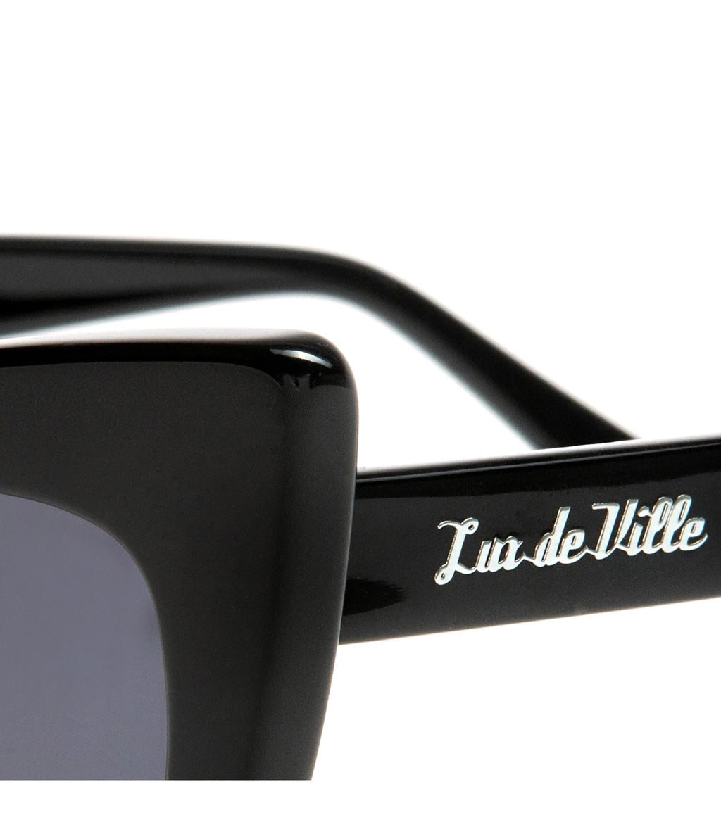 Lux De Ville Black Queen Bee Sunglasses - Unique Vintage - Womens, ACCESSORIES, SUNGLASSES