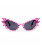 Lux De Ville Pink Sparkle Temper Sunglasses - Unique Vintage - Womens, ACCESSORIES, SUNGLASSES