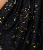 Magnolia Place Black Celestial Midori Swing Dress - Unique Vintage - Womens, DRESSES, SWING