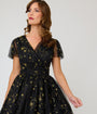 Magnolia Place Black Celestial Midori Swing Dress