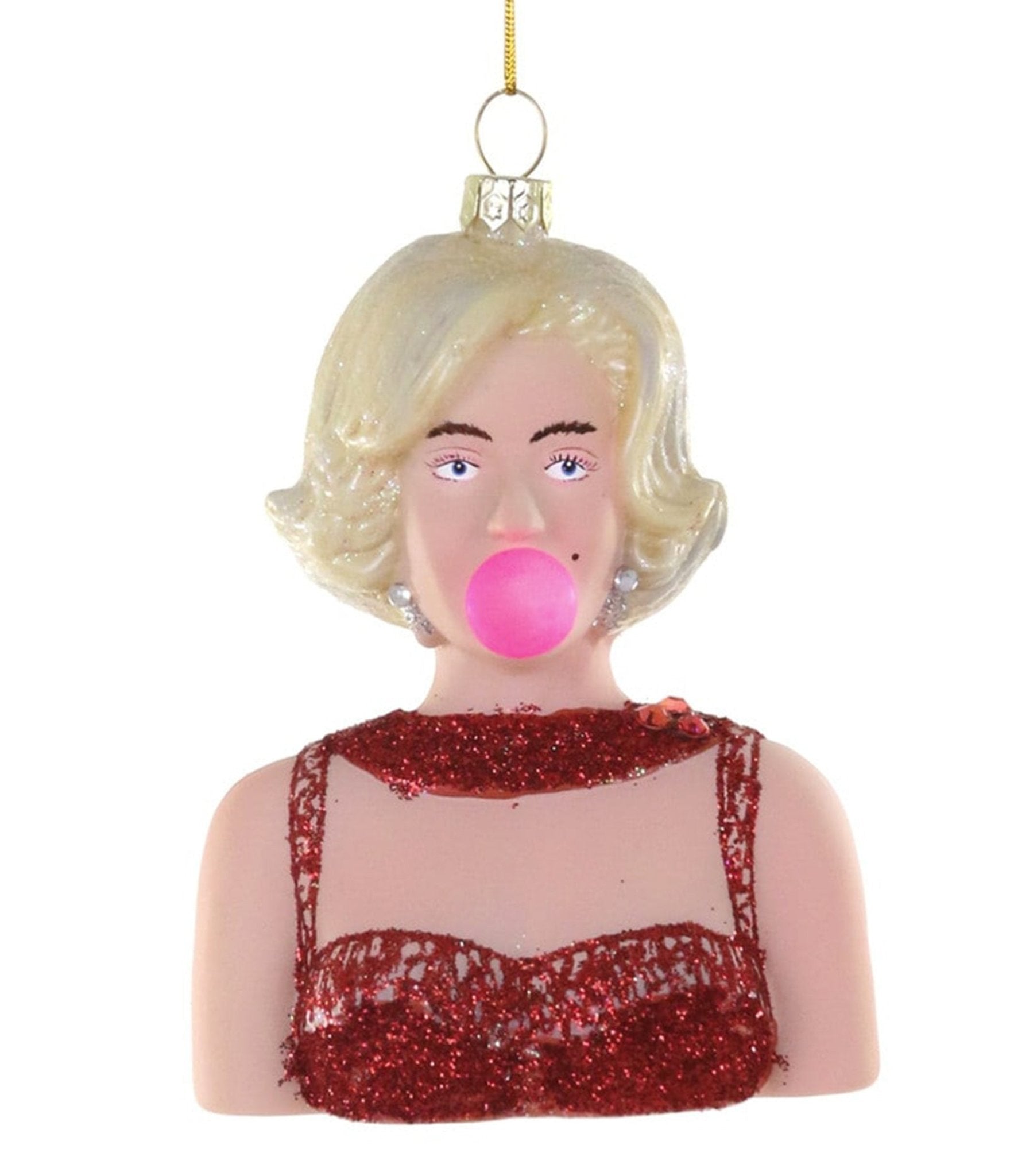 Marilyn Blowing Bubble Ornament - Unique Vintage - Womens, ACCESSORIES, GIFTS/HOME