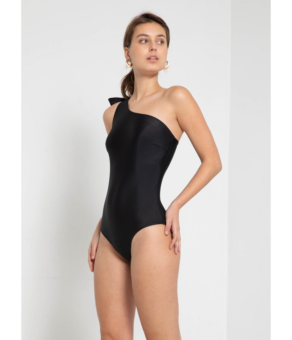 Marina West One Shoulder One Piece Swimsuit - Unique Vintage - Womens, SWIM, 1 PC