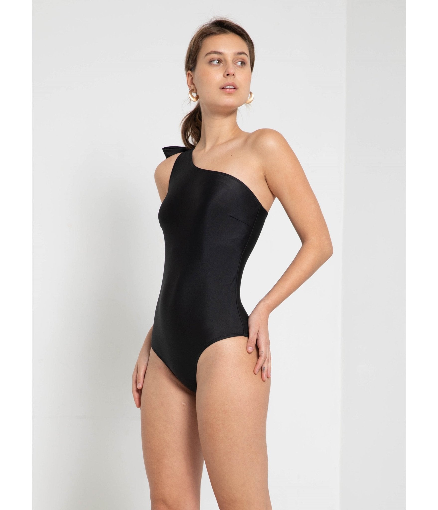 Marina West One Shoulder One Piece Swimsuit - Unique Vintage - Womens, SWIM, 1 PC