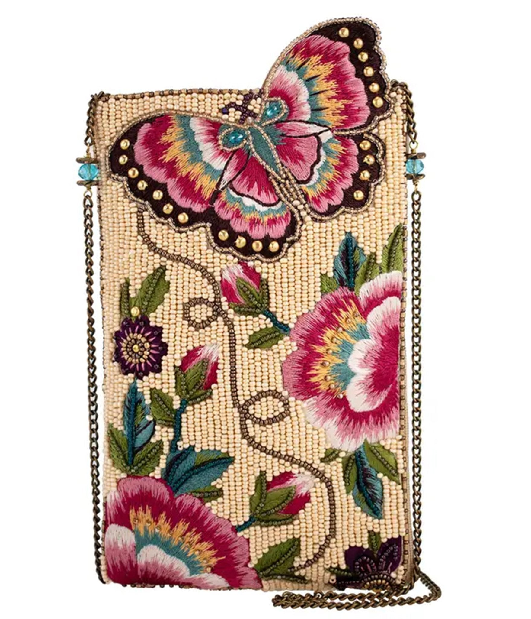 Mary Frances Butterfly Garden Crossbody Bag - Unique Vintage - Womens, ACCESSORIES, HANDBAGS