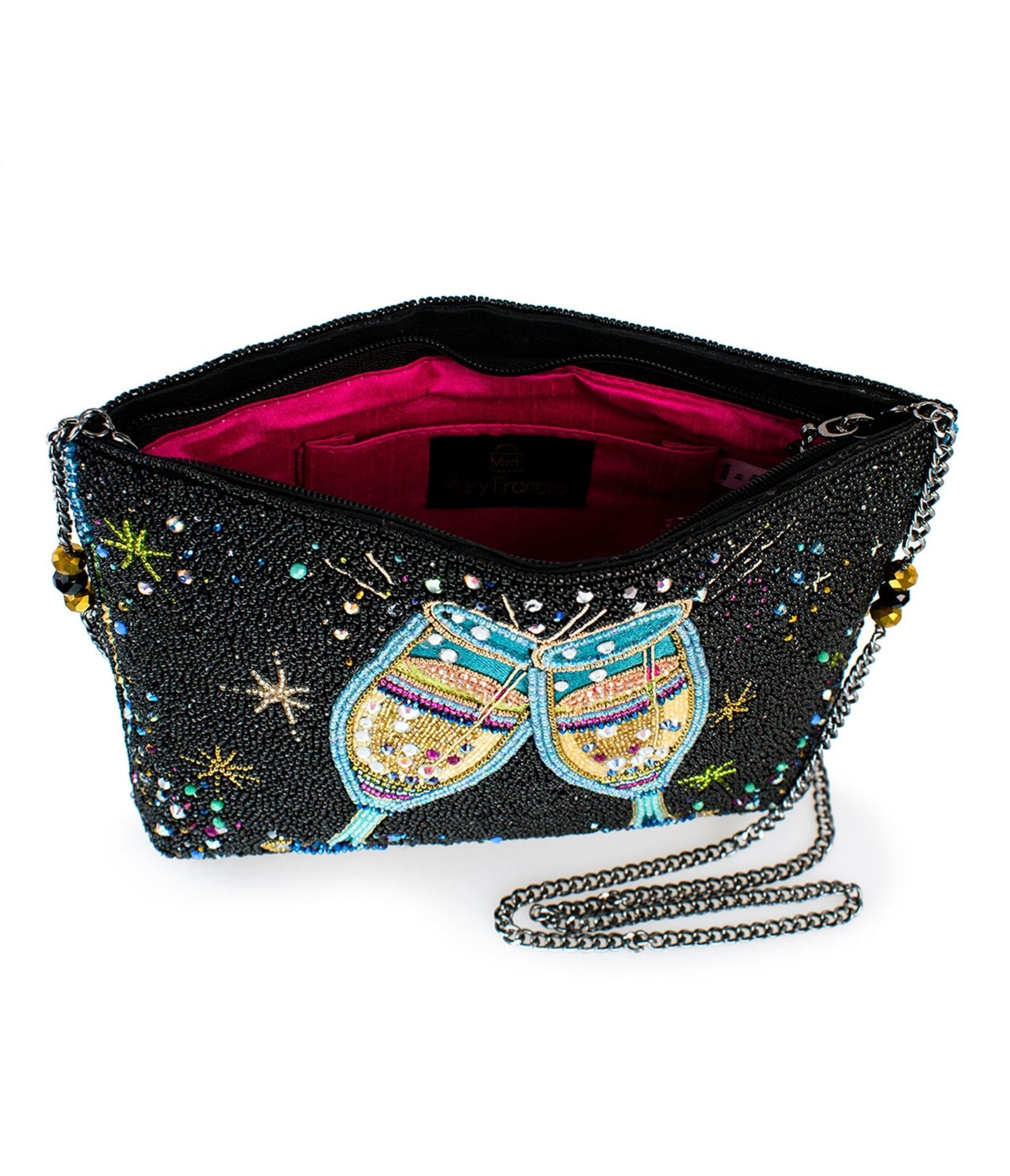 Mary Frances Cheers To That Crossbody Handbag - Unique Vintage - Womens, ACCESSORIES, HANDBAGS