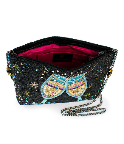 Mary Frances Cheers To That Crossbody Handbag - Unique Vintage - Womens, ACCESSORIES, HANDBAGS