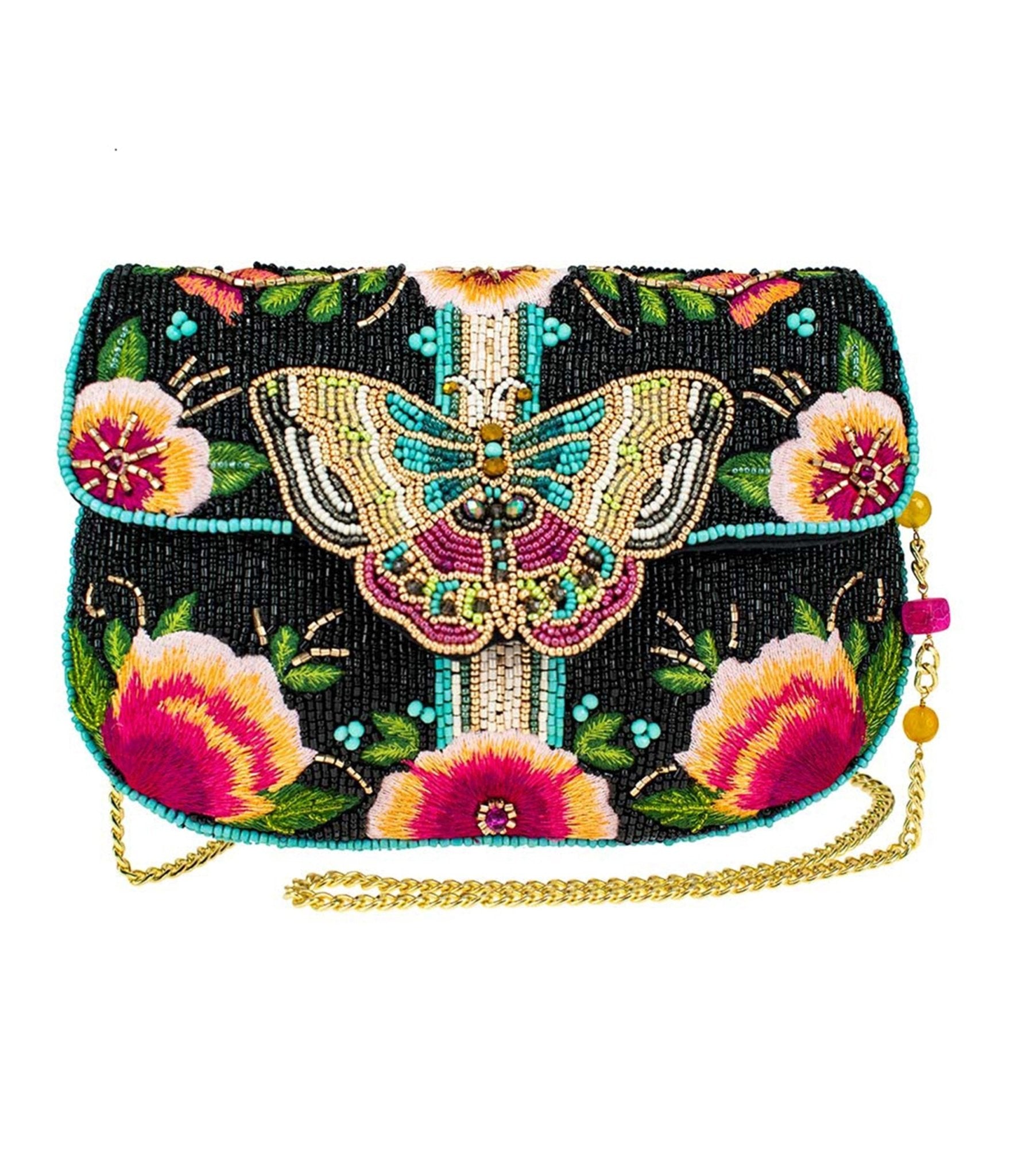 Mary Frances Dream Chaser Beaded Crossbody Clutch - Unique Vintage - Womens, ACCESSORIES, HANDBAGS