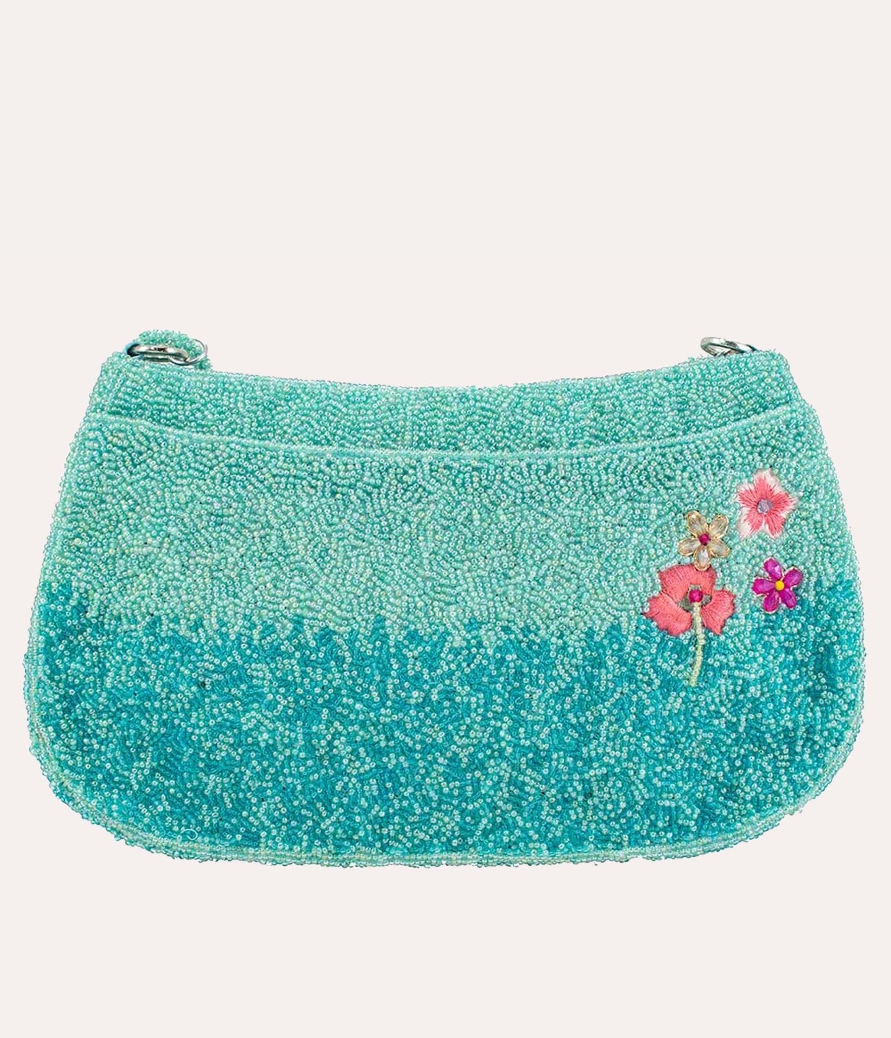 Mary Frances Flirty Flamingos Crossbody Bag - Unique Vintage - Womens, ACCESSORIES, HANDBAGS