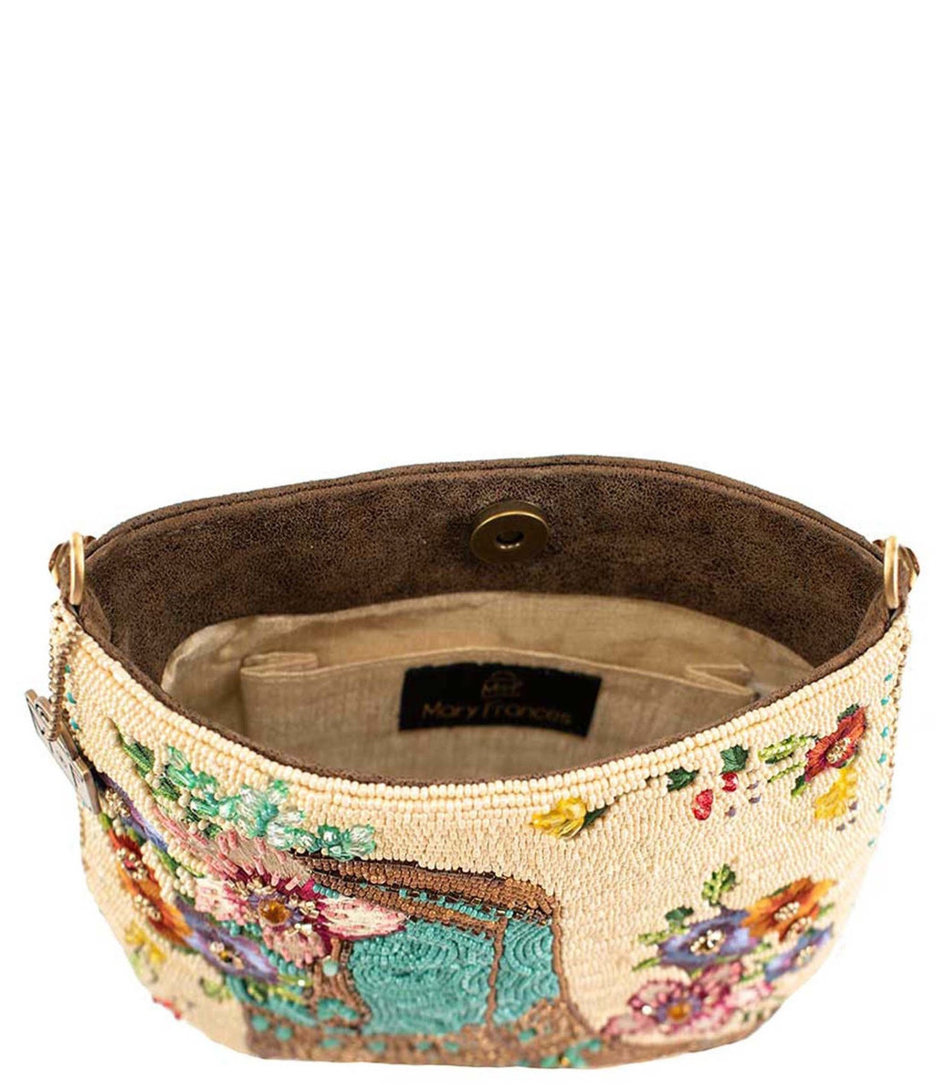 Mary Frances Line Dance Crossbody Handbag - Unique Vintage - Womens, ACCESSORIES, HANDBAGS