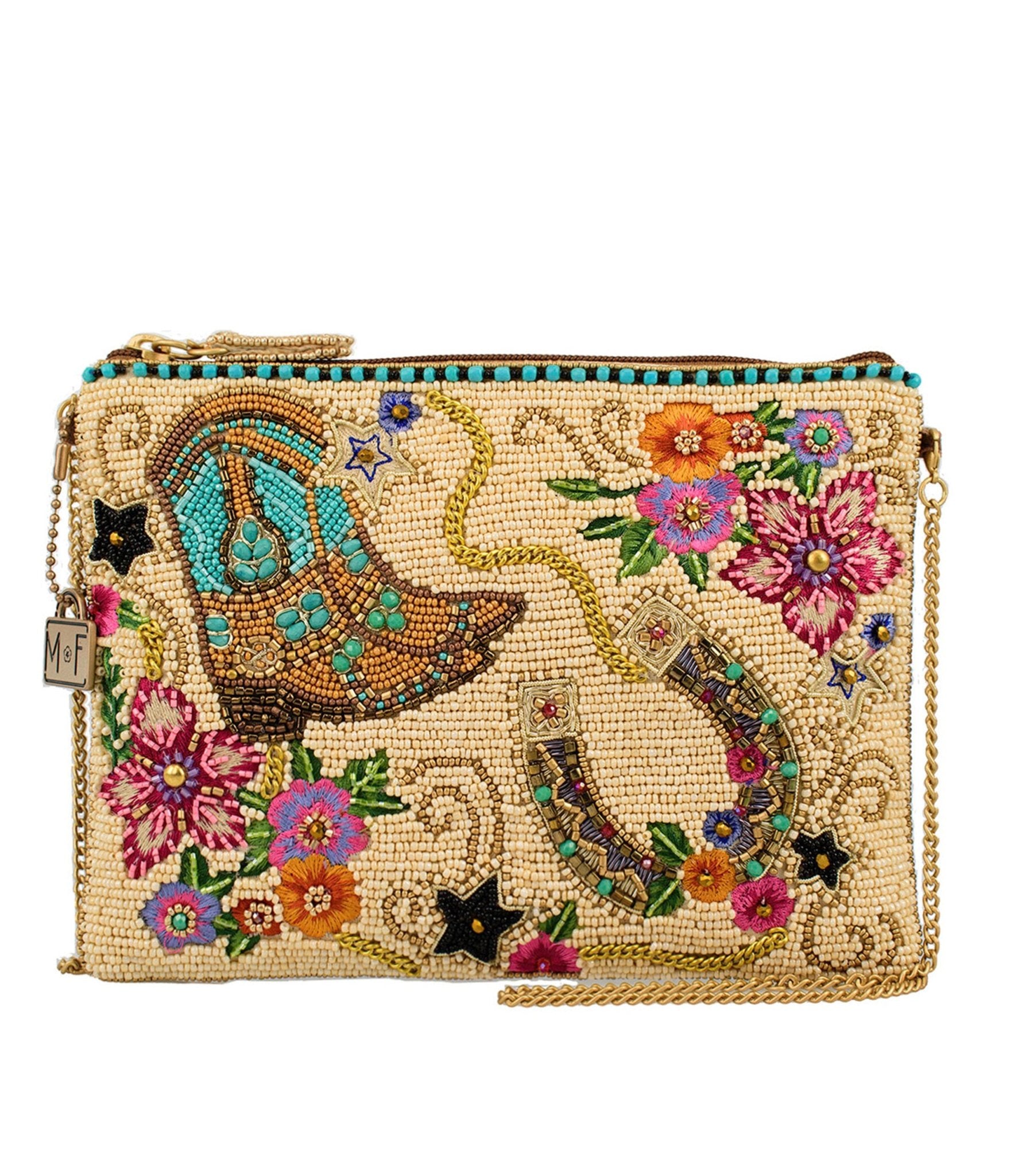 Mary Frances On The Range Mini Crossbody Handbag - Unique Vintage - Womens, ACCESSORIES, HANDBAGS
