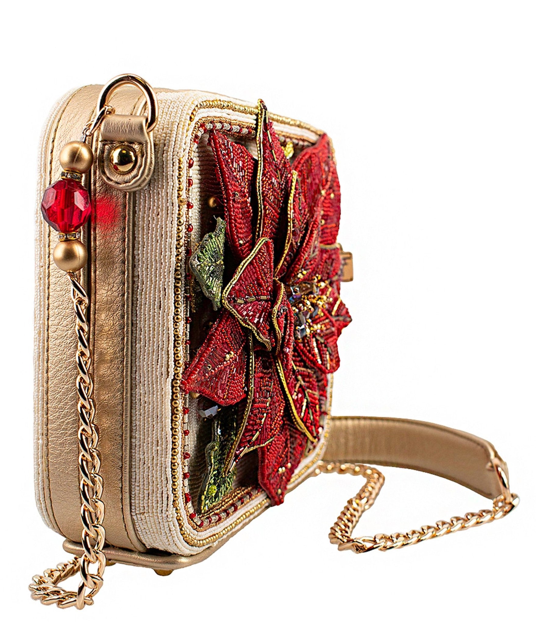 Mary Frances Poinsettia Shoulder Bag - Unique Vintage - Womens, ACCESSORIES, HANDBAGS
