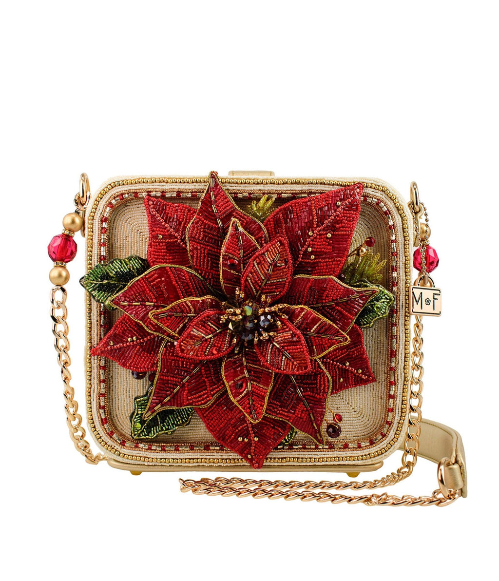 Mary Frances Poinsettia Shoulder Bag - Unique Vintage - Womens, ACCESSORIES, HANDBAGS