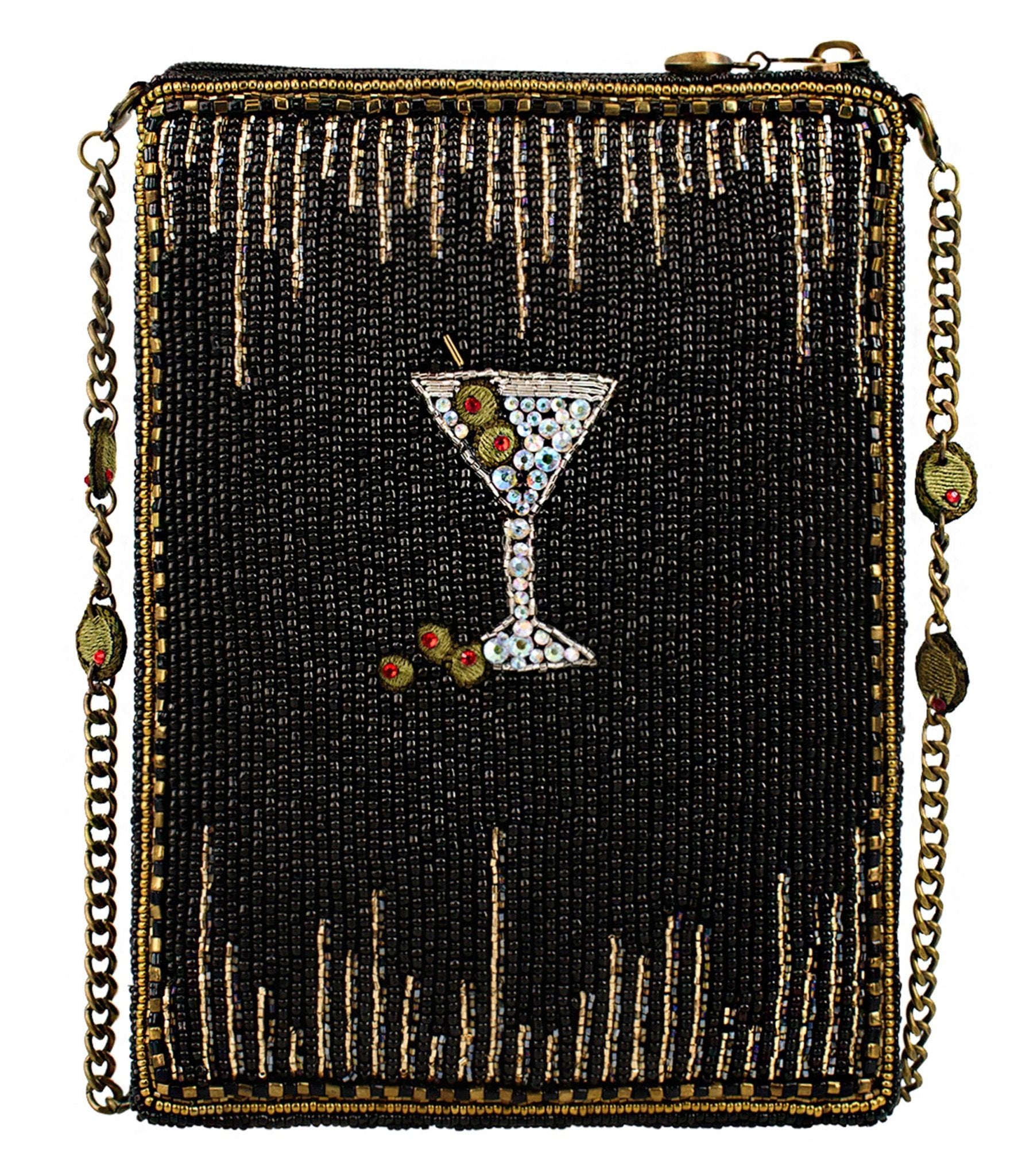 Mary Frances Sip Happens Mini Crossbody Bag - Unique Vintage - Womens, ACCESSORIES, HANDBAGS