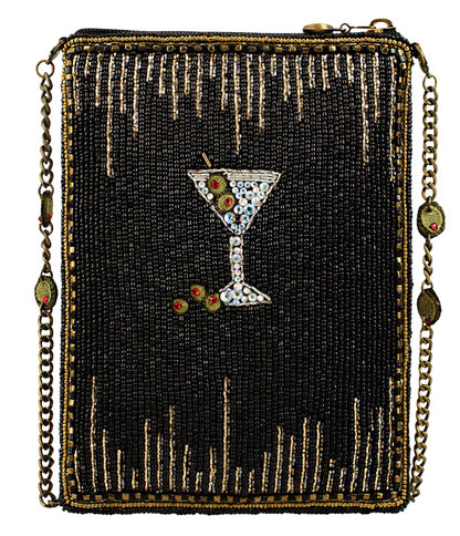 Mary Frances Sip Happens Mini Crossbody Bag - Unique Vintage - Womens, ACCESSORIES, HANDBAGS