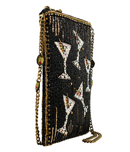 Mary Frances Sip Happens Mini Crossbody Bag - Unique Vintage - Womens, ACCESSORIES, HANDBAGS