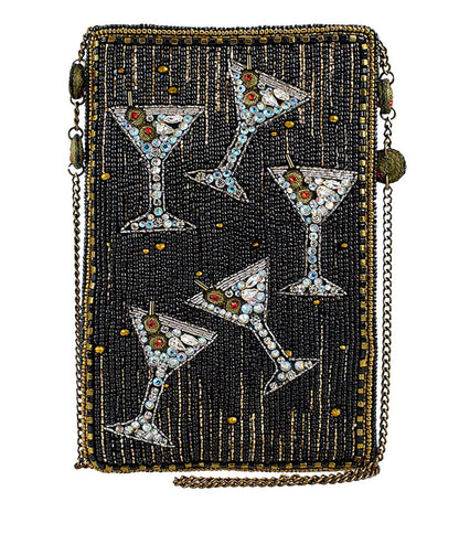 Mary Frances Sip Happens Mini Crossbody Bag - Unique Vintage - Womens, ACCESSORIES, HANDBAGS