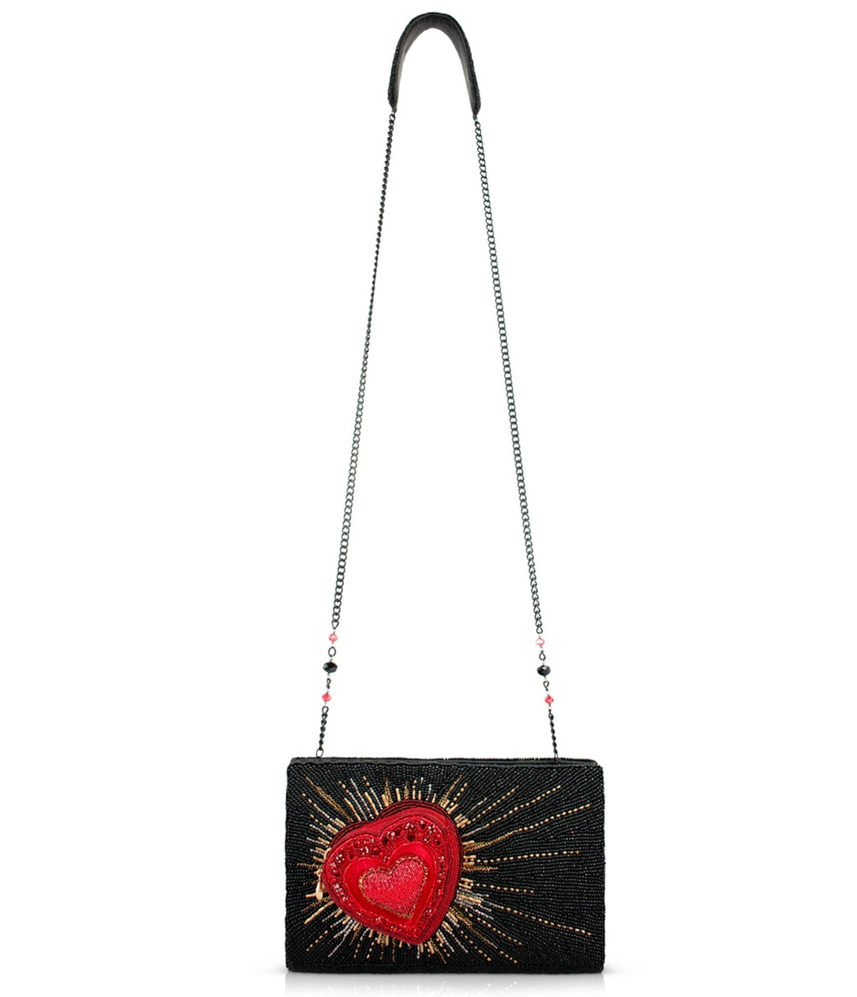 Mary Frances Stole My Heart Handbag - Unique Vintage - Womens, ACCESSORIES, HANDBAGS