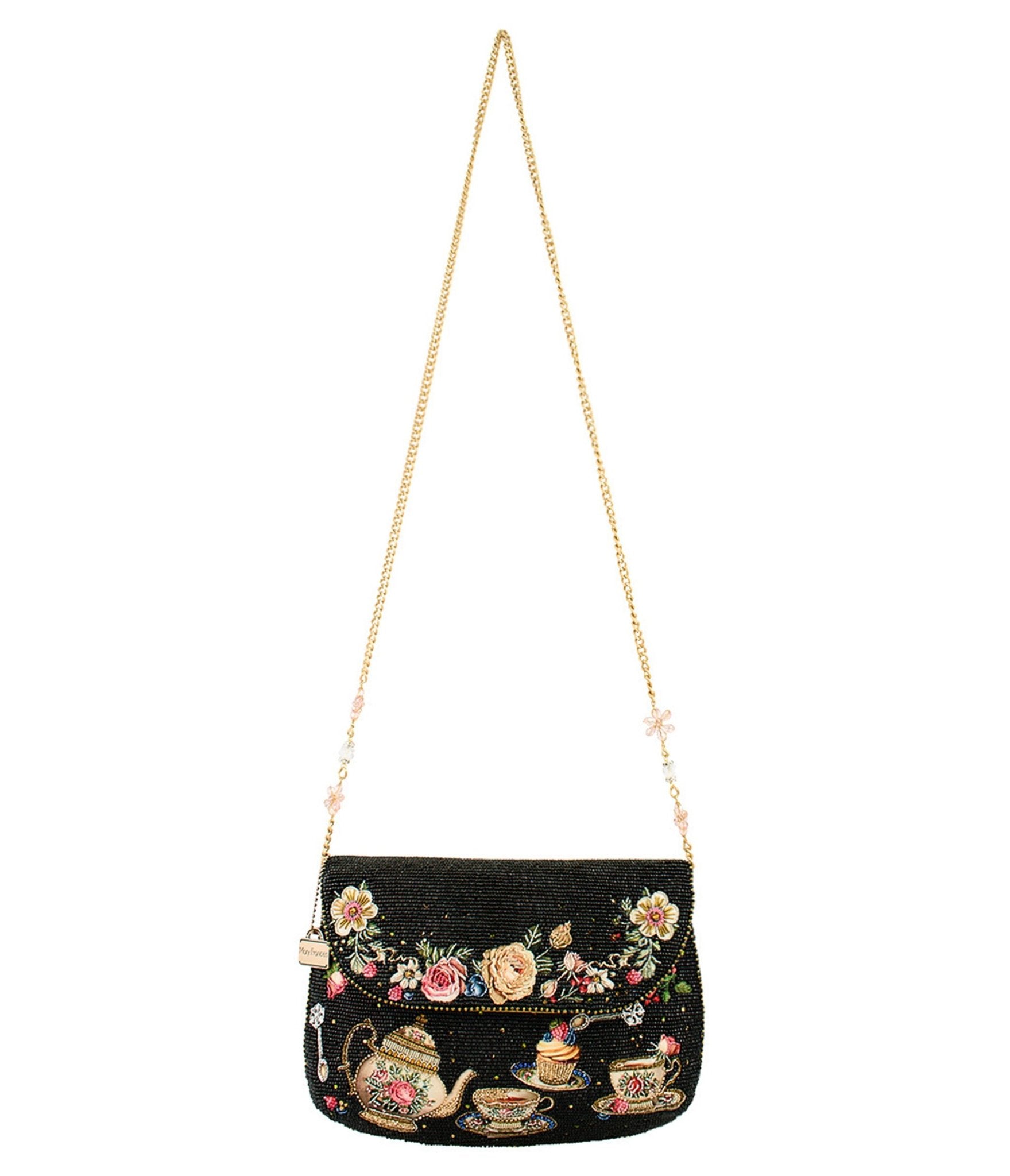 Mary Frances Tea Time Crossbody Handbag - Unique Vintage - Womens, ACCESSORIES, HANDBAGS