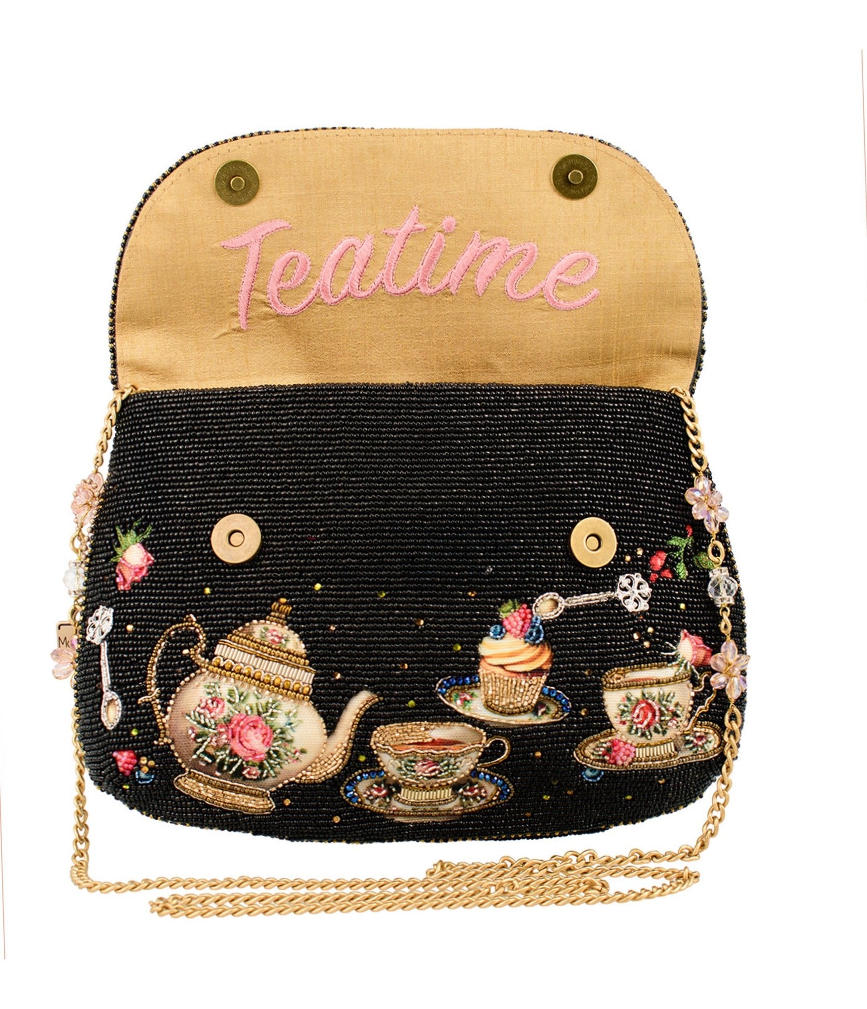 Mary Frances Tea Time Crossbody Handbag - Unique Vintage - Womens, ACCESSORIES, HANDBAGS