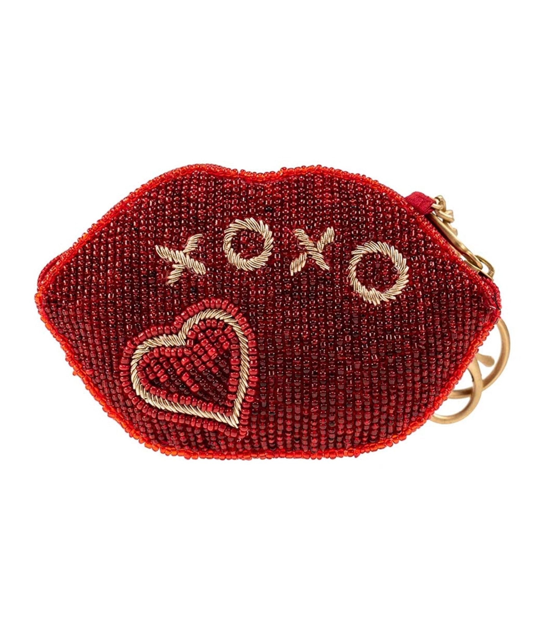 Mary Frances XOXO Coin Purse - Unique Vintage - Womens, ACCESSORIES, HANDBAGS