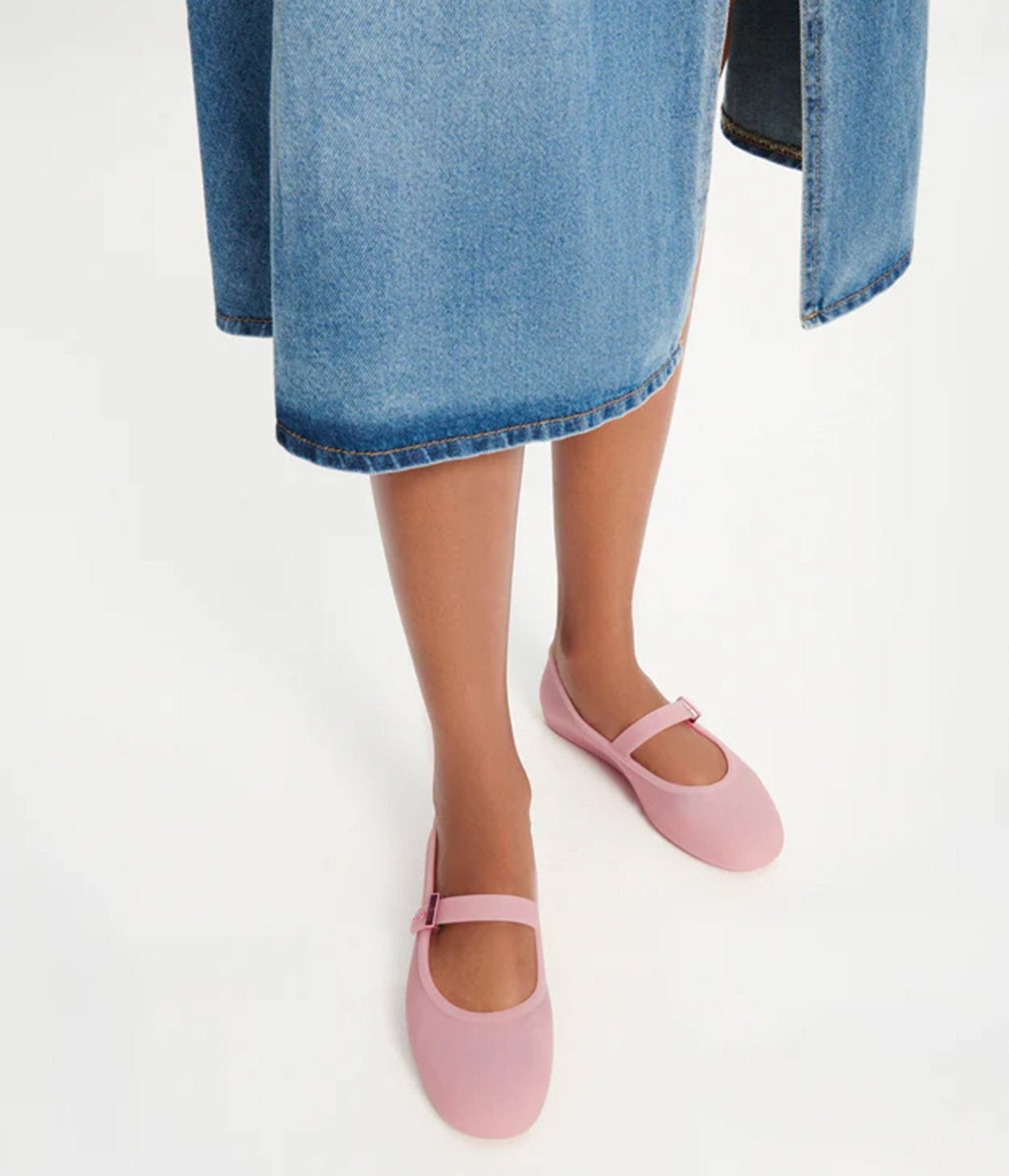 Melissa Pink Mary Jane Jelly Shoes - Unique Vintage - Womens, SHOES, FLATS