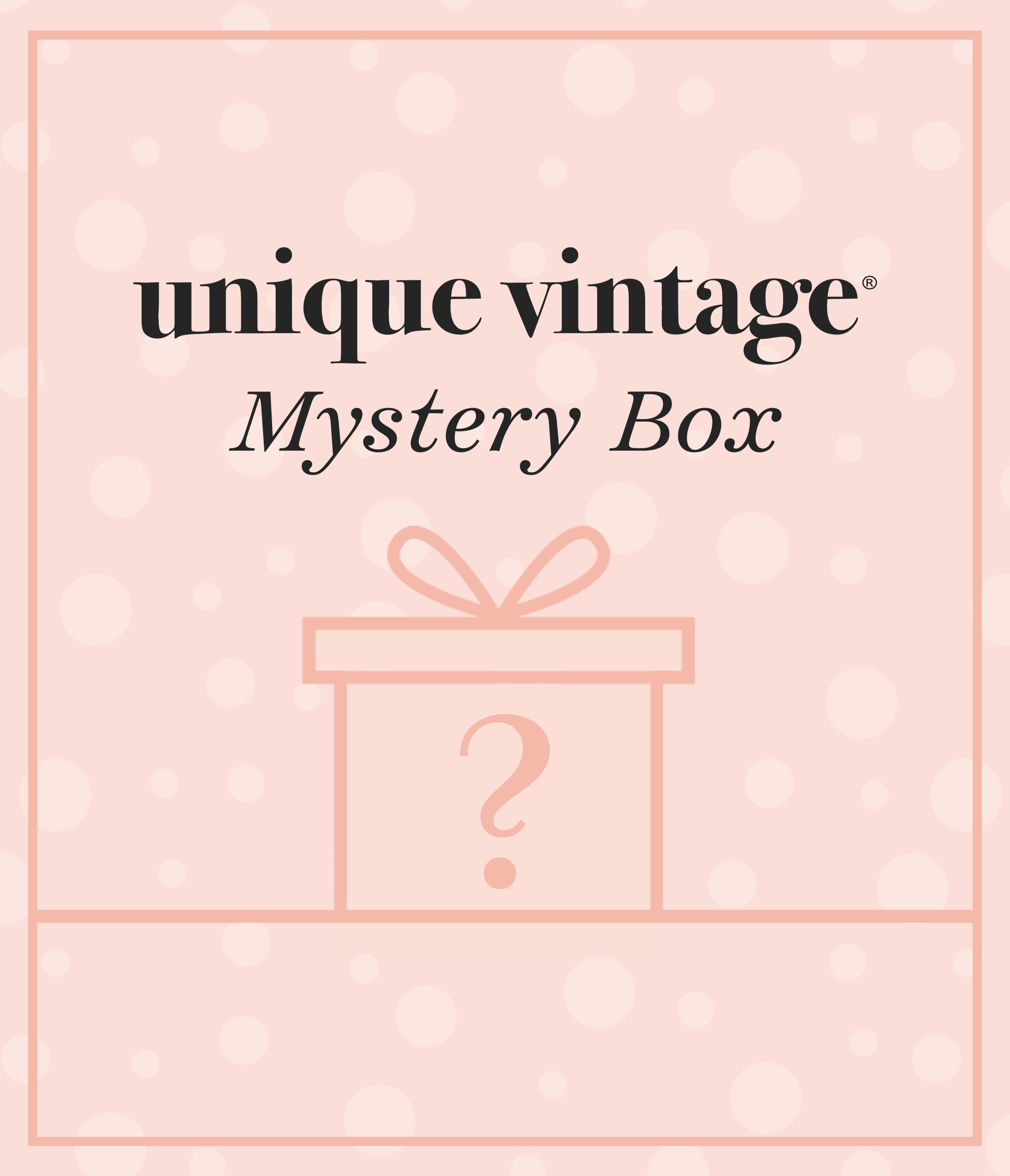 Mystery Box - Unique Vintage - Womens, DRESSES, COTD